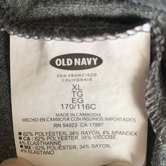 Old Navy Grey Maternity Too Size XL - Picture 3 of 7